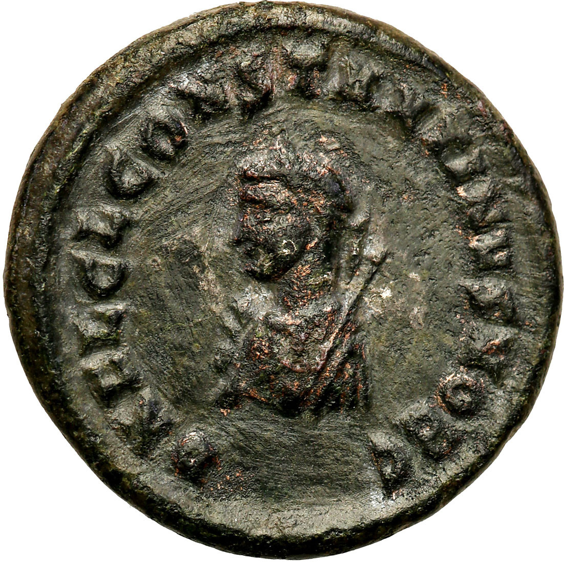 Cesarstwo Rzymskie, Konstancjusz II (324-361). Follis 317, Heraclea